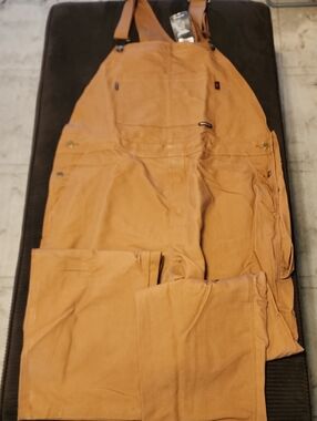 Mens WORKRITE FR Work Overalls Size L Regular